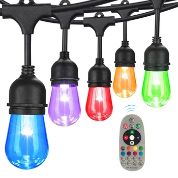 15M 15Bulbs LED S14 String Lights E27 LED Retro Edison Filament Bulb Outdoor Garden Patio Holiday Wedding Light String
15M 15Bulbs LED S14 String Lights E27 LED Retro Edison Filament Bulb Outdoor Garden Patio Holiday Wedding Light String