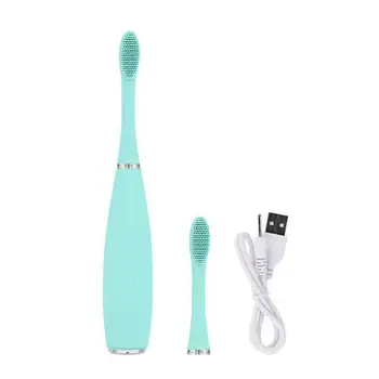 USB Rechargeable Automatic Toothbrush Ultrasonic Vibration Electric Tooth Brush Silicone Deep Clean Oral Brushe Soft Gum Massage
USB Rechargeable Automatic Toothbrush Ultrasonic Vibration Electric Tooth Brush Silicone Deep Clean Oral Brushe Soft Gum Massage