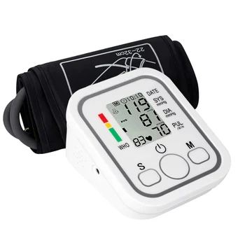BP Sphygmomanometer Automatic Digital Arm Blood Pressure Monitor Pressure Gauge Meter Tonometer for Measuring Arterial Pressure
BP Sphygmomanometer Automatic Digital Arm Blood Pressure Monitor Pressure Gauge Meter Tonometer for Measuring Arterial Pressure