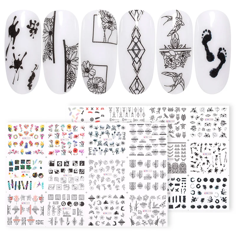 Nail Water Decals Transfer Stickers Animal Flower Leaf Patterns Nail Art Sticker Nails Accessories for DIY Manicuring
Nail Water Decals Transfer Stickers Animal Flower Leaf Patterns Nail Art Sticker Nails Accessories for DIY Manicuring