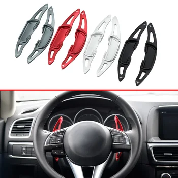 Steering Wheel Paddle For Mazda 3 6 MX-5 BM BN GJ GL ND Mazda3 Mazda6 Gear Shift Lever Extension Interior Accessories Trim 
Steering Wheel Paddle For Mazda 3 6 MX-5 BM BN GJ GL ND Mazda3 Mazda6 Gear Shift Lever Extension Interior Accessories Trim