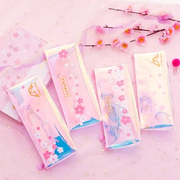 1 Pc Cute Flower Pencil Case Creative Laser Pencil Bag Transparent Pencil Case for Girls Gifts School Office Supplies
1 Pc Cute Flower Pencil Case Creative Laser Pencil Bag Transparent Pencil Case for Girls Gifts School Office Supplies