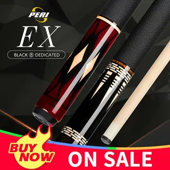 PERI EX6/10 Billiard Pool Cue 12.75mm Black Ice Tip Canadian Maple litchi Grain Leather Wrap Stick Cue Professional Kit
PERI EX6/10 Billiard Pool Cue 12.75mm Black Ice Tip Canadian Maple litchi Grain Leather Wrap Stick Cue Professional Kit