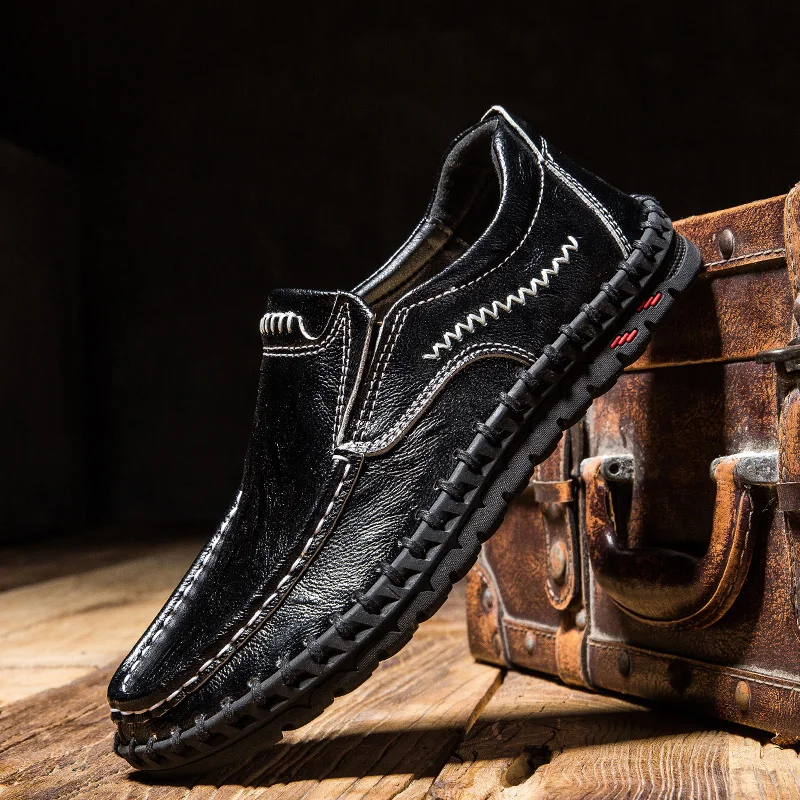 Genuine Leather Men Casual Shoes Spring Soft Sneakers Men handmade Loafers Moccasins Breathable Slip on Shoes big size 48
Genuine Leather Men Casual Shoes Spring Soft Sneakers Men handmade Loafers Moccasins Breathable Slip on Shoes big size 48