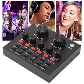 High Quality V8 Audio USB External Sound Card Headset Microphone Webcast Live Broadcast Device for PC Phone Computer Accessories
High Quality V8 Audio USB External Sound Card Headset Microphone Webcast Live Broadcast Device for PC Phone Computer Accessories