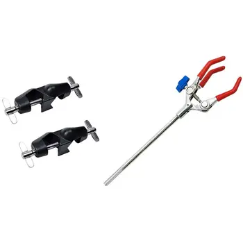 2 Pcs Lab Clamp Holder 2 Boss Heads Retort Stand Holder Die-Casting Metal & 1x Lab Clamp 3 Prong Finger Style
2 Pcs Lab Clamp Holder 2 Boss Heads Retort Stand Holder Die-Casting Metal & 1x Lab Clamp 3 Prong Finger Style