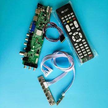 Kit For LP173WD1-TLA1/LP173WD1-TLC1 1600X900 LED USB VGA TV 40pin digital HDMI AV Signal controller board DVB-T DVB-T2 remote
Kit For LP173WD1-TLA1/LP173WD1-TLC1 1600X900 LED USB VGA TV 40pin digital HDMI AV Signal controller board DVB-T DVB-T2 remote