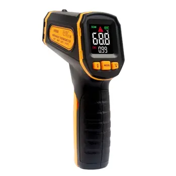 Infrared Thermometer Colorful Digital Display Non Contact IR 13Laser Gun High Accuracy -50~600℃ Pyrometer AR688 ℃/℉
Infrared Thermometer Colorful Digital Display Non Contact IR 13Laser Gun High Accuracy -50~600℃ Pyrometer AR688 ℃/℉
