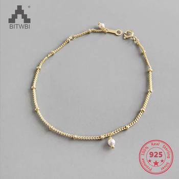 Gold Color Inter-bead Chain Genuine 100% 925 Sterling Silver Chain Link Women Bracelet Bracelet Japan Jewelry Girl's
Gold Color Inter-bead Chain Genuine 100% 925 Sterling Silver Chain Link Women Bracelet Bracelet Japan Jewelry Girl's