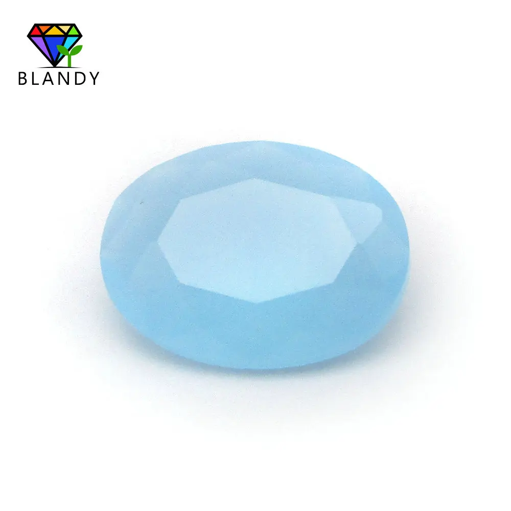 Wholesale Price 2x3~13x18mm Oval Shape Loose Milky Blue Glass Gems Synthetic Glass Stone Beads For Jewelry
Wholesale Price 2x3~13x18mm Oval Shape Loose Milky Blue Glass Gems Synthetic Glass Stone Beads For Jewelry