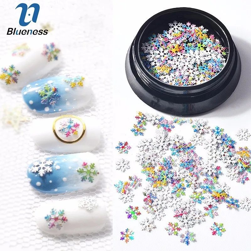 Blueness 1 Bottle 3D Coloful Alloy Lips Snowflake Design Nail Art Sticker Manicure DIY Christmas Decoration Nail Accessory TN732
Blueness 1 Bottle 3D Coloful Alloy Lips Snowflake Design Nail Art Sticker Manicure DIY Christmas Decoration Nail Accessory TN732