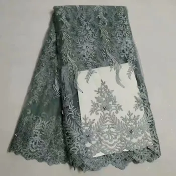 African Net Lace Fabric For Wedding Dress 2019 High Quality French Lace Fabric With Beads Fashion Nigerian Lace Fabric
African Net Lace Fabric For Wedding Dress 2019 High Quality French Lace Fabric With Beads Fashion Nigerian Lace Fabric