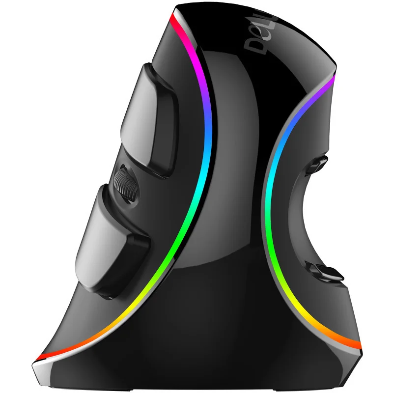 Delux M618 PLUS Ergonomic Vertical Mouse Gaming Wired 6 Buttons 4000 DPI USB Optical RGB LED Light Mice For PC Computer Laptop
Delux M618 PLUS Ergonomic Vertical Mouse Gaming Wired 6 Buttons 4000 DPI USB Optical RGB LED Light Mice For PC Computer Laptop