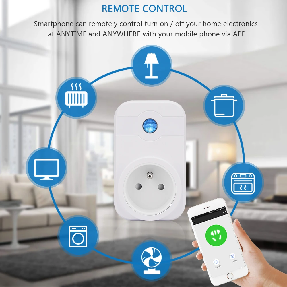 Wi-Fi Smart Israel Socket Plug With Power Energy Monitoring Voice APP Remote Control USB Output Works For Alexa Google Home
Wi-Fi Smart Israel Socket Plug With Power Energy Monitoring Voice APP Remote Control USB Output Works For Alexa Google Home