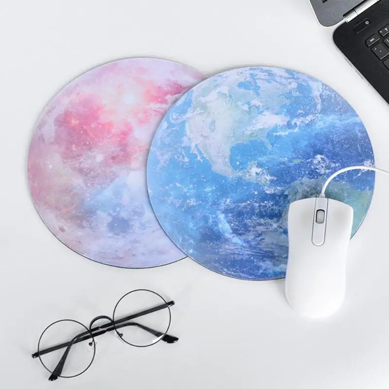 Colorful Soft Natural Rubber Planet Series Mat Circular Mouse Pad Girls Women Rainbow Anti-Slid Gaming Mouse Pad for PC Laptop
Colorful Soft Natural Rubber Planet Series Mat Circular Mouse Pad Girls Women Rainbow Anti-Slid Gaming Mouse Pad for PC Laptop