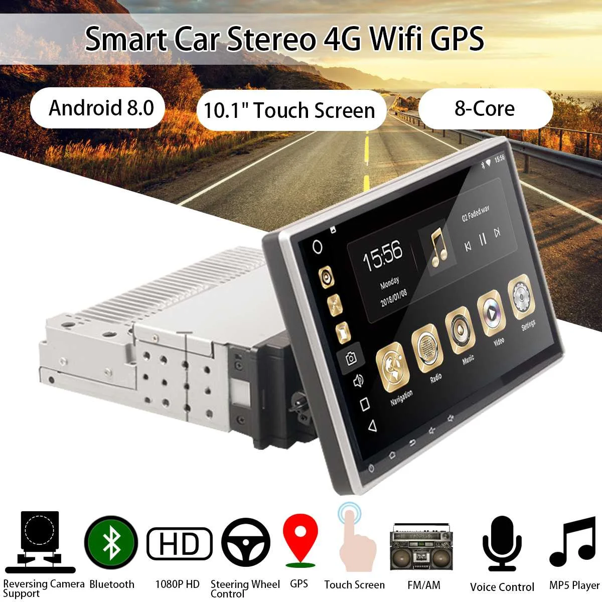 10.1 inch Car Android Multimedia Player 8Core 1din radio GPS Stereo Wifi bluetooth RDS Audio Universal Stereo Multimedia Players 
10.1 inch Car Android Multimedia Player 8Core 1din radio GPS Stereo Wifi bluetooth RDS Audio Universal Stereo Multimedia Players