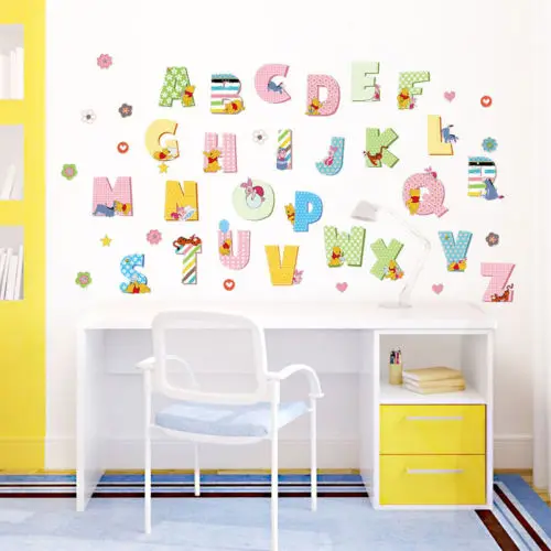 Removable Letter Alphabet PVC Mural Wall Sticker Kids Nersury Room Door Decor
Removable Letter Alphabet PVC Mural Wall Sticker Kids Nersury Room Door Decor