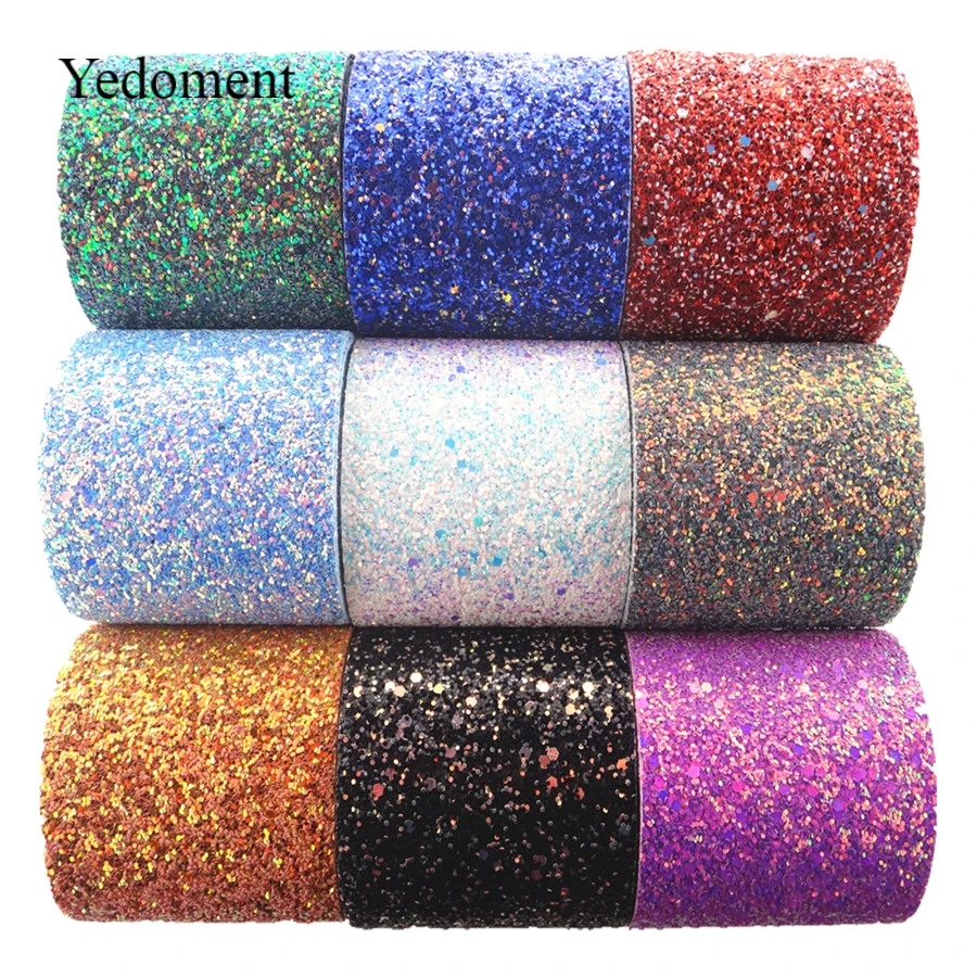1 Yard Glitter Fabric Faux Leather Ribbon For HairBows Handmade Decoration Crafts Materials Bag Shoes Accessories
1 Yard Glitter Fabric Faux Leather Ribbon For HairBows Handmade Decoration Crafts Materials Bag Shoes Accessories