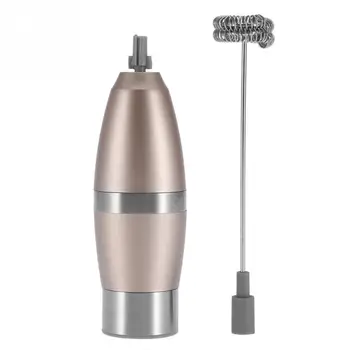 Household Powerful Electric Milk Frother With 2pcs Stainless Steel Spring Whisk Foam Maker
Household Powerful Electric Milk Frother With 2pcs Stainless Steel Spring Whisk Foam Maker