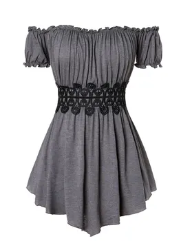 Wipalo Off The Shoulder Women Applique Asymmetric Tee Casual Summer Short Sleeves Vintage Gothic Tops Tees Women Clothings
Wipalo Off The Shoulder Women Applique Asymmetric Tee Casual Summer Short Sleeves Vintage Gothic Tops Tees Women Clothings