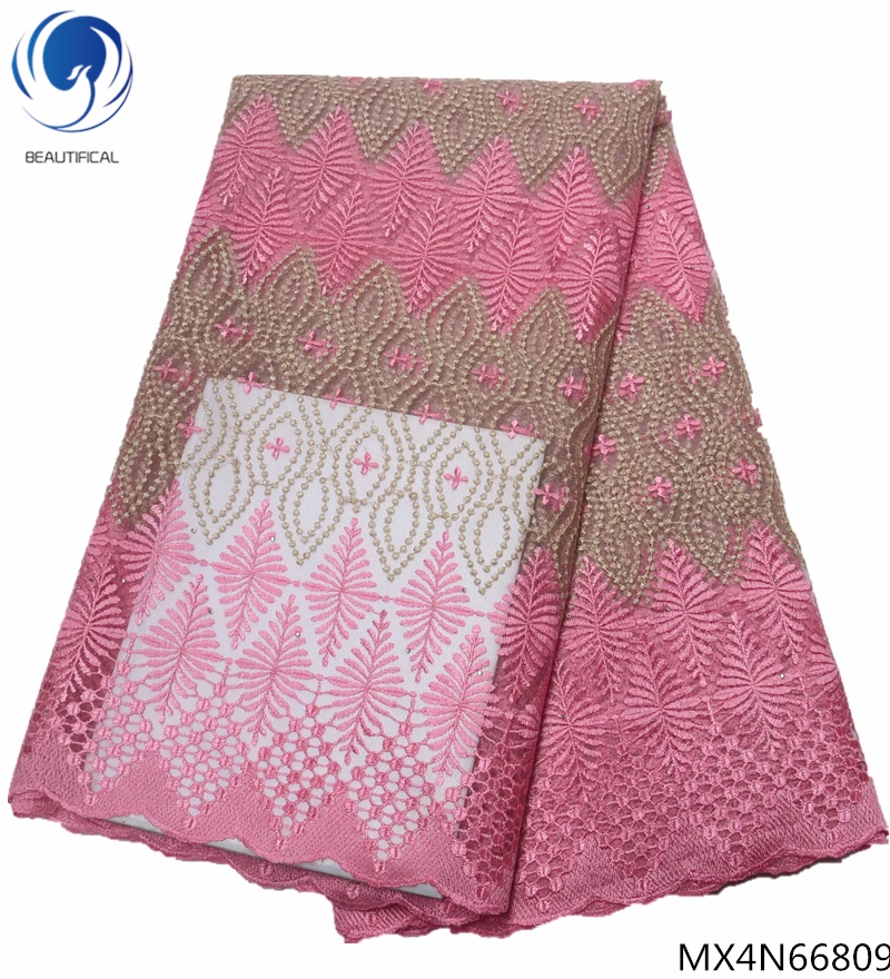 Beautifical pink lace mesh lace fabric 2018 african lace fabric high quality african 5yards per piece wedding fabric MX4N668
Beautifical pink lace mesh lace fabric 2018 african lace fabric high quality african 5yards per piece wedding fabric MX4N668