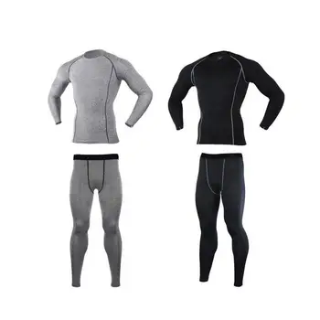 Men Training Sports Set Tight Pants Quick Dry Breathable Compression Shirt Long Sleeves T-shirt Gyms Fitness Running Clothing
Men Training Sports Set Tight Pants Quick Dry Breathable Compression Shirt Long Sleeves T-shirt Gyms Fitness Running Clothing