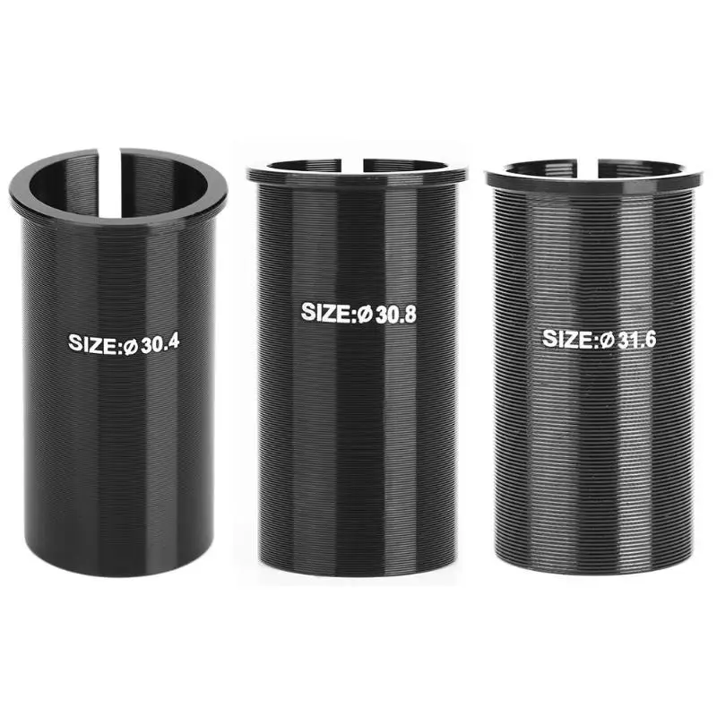 Aluminum Alloy Bicycle Bike Seat Tube Seatpost Reducing Sleeve Adapter Cycling Bicycle Accessories Parts 30.4/30.8/31.6mm Black
Aluminum Alloy Bicycle Bike Seat Tube Seatpost Reducing Sleeve Adapter Cycling Bicycle Accessories Parts 30.4/30.8/31.6mm Black