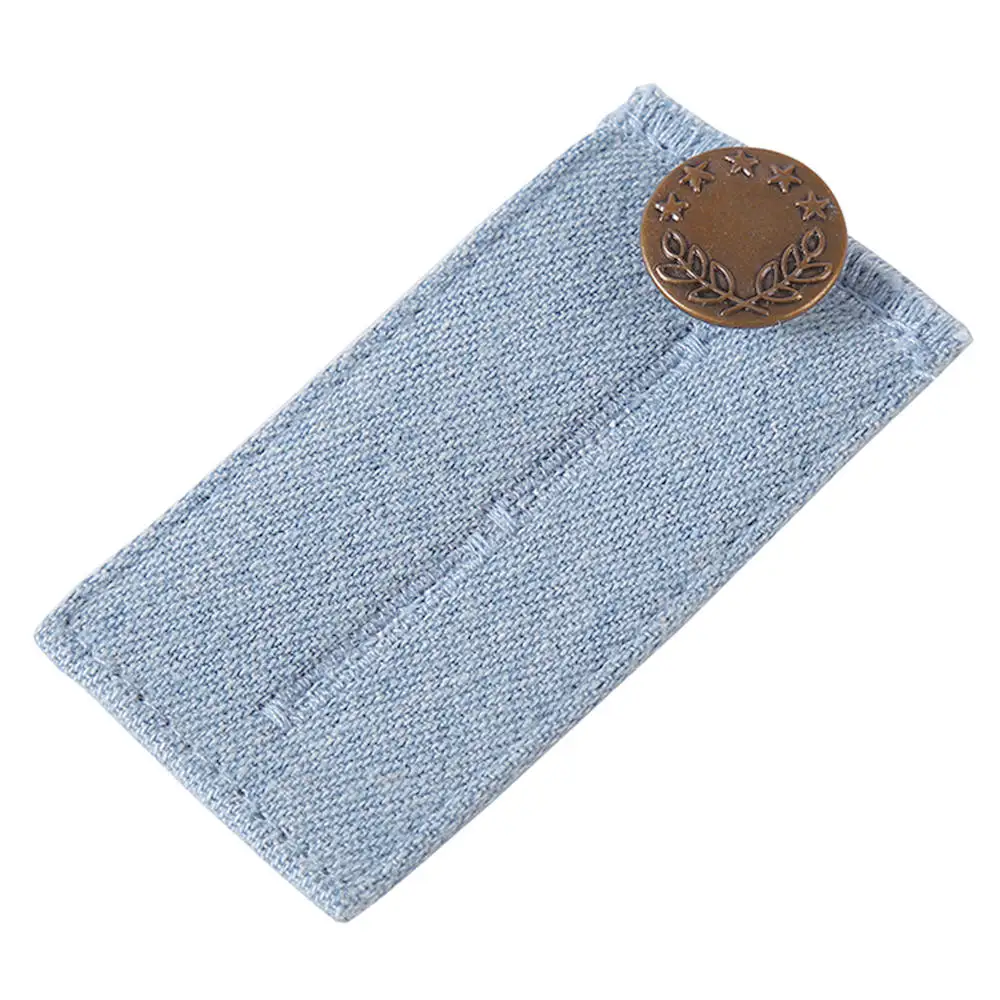 Men Women Pants Fix Expanders Waist Stretch Extender Belt Extension Buckle Cowboy Metal Button DIY Apparel Sewing Denim Fabric
Men Women Pants Fix Expanders Waist Stretch Extender Belt Extension Buckle Cowboy Metal Button DIY Apparel Sewing Denim Fabric