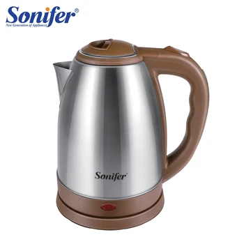 1.8L 304 Stainless Steel Electric Kettle 1500W Household Kitchen Quick Heating Electric Boiling Tea Pot Sonifer
1.8L 304 Stainless Steel Electric Kettle 1500W Household Kitchen Quick Heating Electric Boiling Tea Pot Sonifer