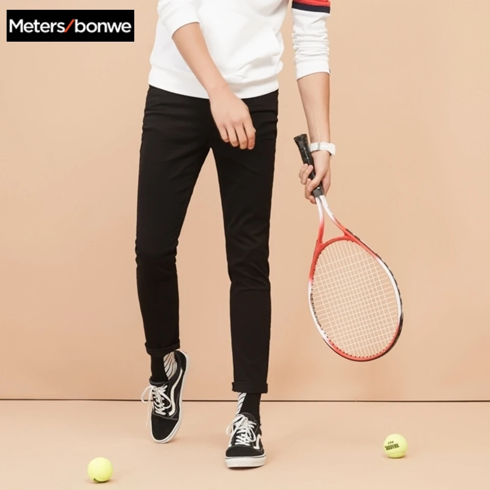 Metersbonwe Men Pants New Spring Autumn Smart Casual Slim Fit Chinos Fashion Sports Male Brand Trousers High Quality
Metersbonwe Men Pants New Spring Autumn Smart Casual Slim Fit Chinos Fashion Sports Male Brand Trousers High Quality
