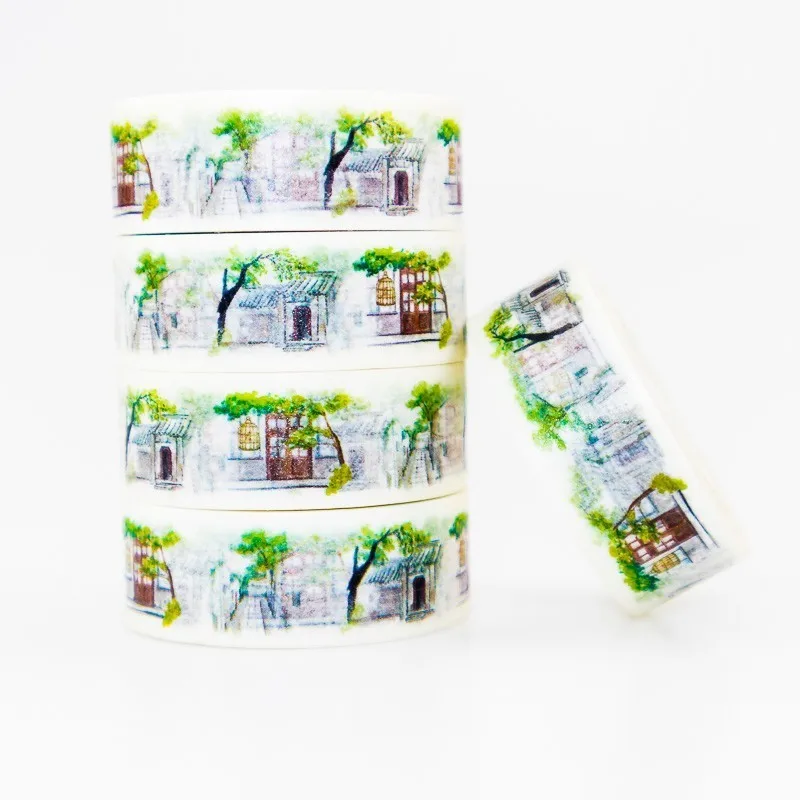 Retro Alley Pattern Washi masking tape sticky color decorative tape set DIY decoration office stationery scrapbook 1PCS
Retro Alley Pattern Washi masking tape sticky color decorative tape set DIY decoration office stationery scrapbook 1PCS