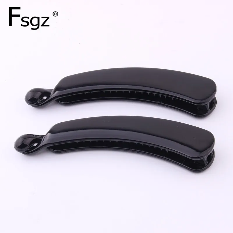 2019 New Fashion Banana Clip For Women Plastic RENA CHRIS Black Ponytail Holder Save Twist Button Hair Clips Accessories 2pcs
2019 New Fashion Banana Clip For Women Plastic RENA CHRIS Black Ponytail Holder Save Twist Button Hair Clips Accessories 2pcs