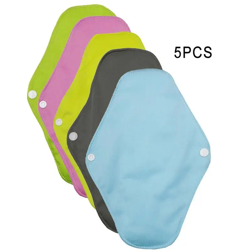 5PCS Reusable Sanitary Pad Charcoal Bamboo Cloth Menstrual Pad Sanitary Towel Washable Sanitary Napkin Period Menstrual Pad
5PCS Reusable Sanitary Pad Charcoal Bamboo Cloth Menstrual Pad Sanitary Towel Washable Sanitary Napkin Period Menstrual Pad