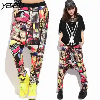 #1006 2018 Spring summer Streetwear Baggy Hip hop pants Harajuku Harem pants women Joggers 3d print Cross-pants femme Tie dye
#1006 2018 Spring summer Streetwear Baggy Hip hop pants Harajuku Harem pants women Joggers 3d print Cross-pants femme Tie dye