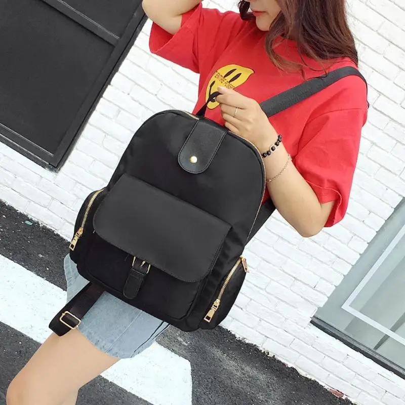 Waterproof Women Shoulder Backpack Nylon Preppy Style Design Travel School Bags Small Backpacks Cartable Scolaire 2019 New
Waterproof Women Shoulder Backpack Nylon Preppy Style Design Travel School Bags Small Backpacks Cartable Scolaire 2019 New