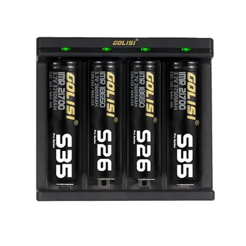 GOLISI Needle 4 5V 2A USB Charging Battery Charger Smart Fast Adjustable For 18650 26650 AA AAA
GOLISI Needle 4 5V 2A USB Charging Battery Charger Smart Fast Adjustable For 18650 26650 AA AAA