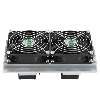 Semiconductor Refrigeration Cooling Device Thermoelectric Cooler 12A 12V DIY Mini Fridge for Home Air Conditioning New
Semiconductor Refrigeration Cooling Device Thermoelectric Cooler 12A 12V DIY Mini Fridge for Home Air Conditioning New