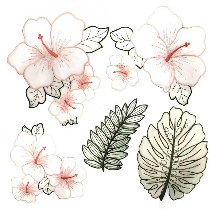 5Pcs Organza Flower Venise Lace Applique Trim Lace Embroidery Patches DIY Lace Collar Neckline Decorate Sewing Craft Supplies
5Pcs Organza Flower Venise Lace Applique Trim Lace Embroidery Patches DIY Lace Collar Neckline Decorate Sewing Craft Supplies