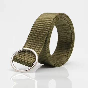 Luxury Fashion Round Buckles Solid Color Weave Nylon Belt Outdoor Movement Men And Woman Belts Ceinture Homme
Luxury Fashion Round Buckles Solid Color Weave Nylon Belt Outdoor Movement Men And Woman Belts Ceinture Homme
