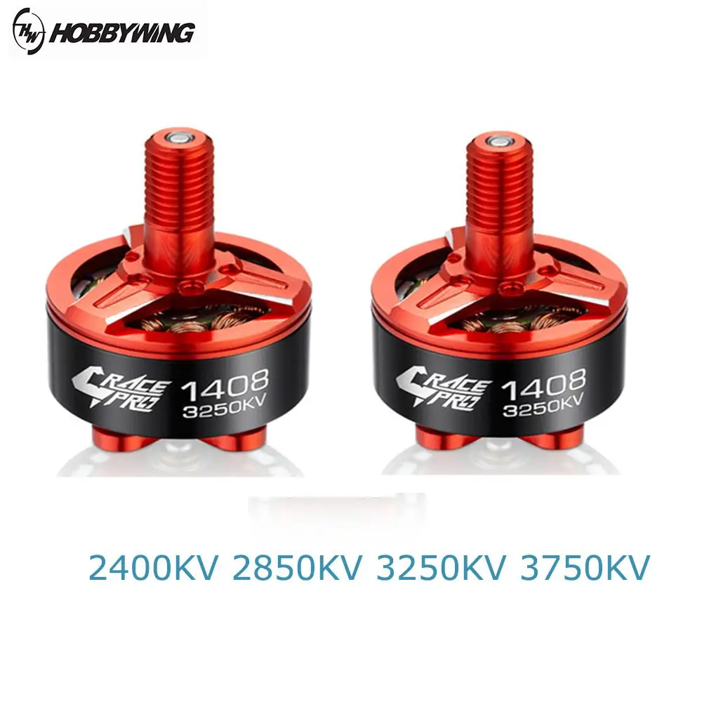 1PCS/2PCS Hobbywing Xrotor 1408 Race Pro 2400KV 2850KV 3250KV 3750KV 3-6S Brushless Motor For RC Models Spare Part DIY Accs
1PCS/2PCS Hobbywing Xrotor 1408 Race Pro 2400KV 2850KV 3250KV 3750KV 3-6S Brushless Motor For RC Models Spare Part DIY Accs