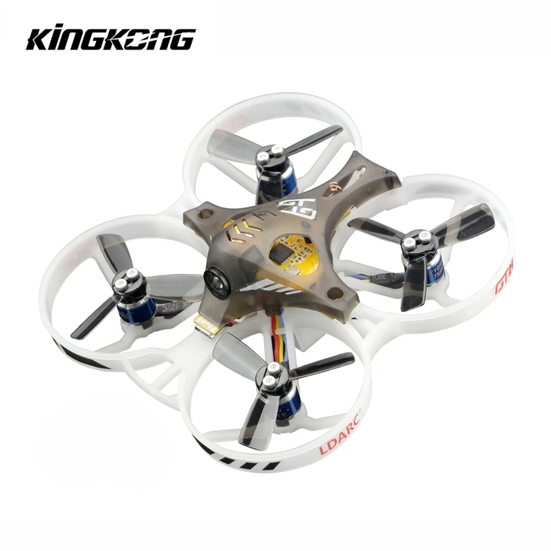KINGKONG/LDARC TINY GT8 87.6mm FPV Racing Drone Betaflight F3 10A Blheli_S 800TVL Cam 5.8G 25mW 2S Kid Toys
KINGKONG/LDARC TINY GT8 87.6mm FPV Racing Drone Betaflight F3 10A Blheli_S 800TVL Cam 5.8G 25mW 2S Kid Toys