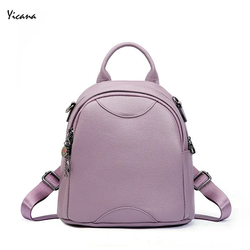 Yicana 3 Colors New Style Genuine Cow Leather All-match. Small Circle Woman Backpack Populer Fashion bag
Yicana 3 Colors New Style Genuine Cow Leather All-match. Small Circle Woman Backpack Populer Fashion bag