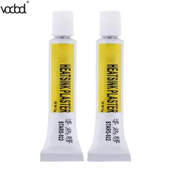 2Pcs Heatsink Plaster Thermal Silicone Adhesive Cooling Paste Strong Adhesive Compound Glue For Heat Sink Sticky Props Glue
2Pcs Heatsink Plaster Thermal Silicone Adhesive Cooling Paste Strong Adhesive Compound Glue For Heat Sink Sticky Props Glue