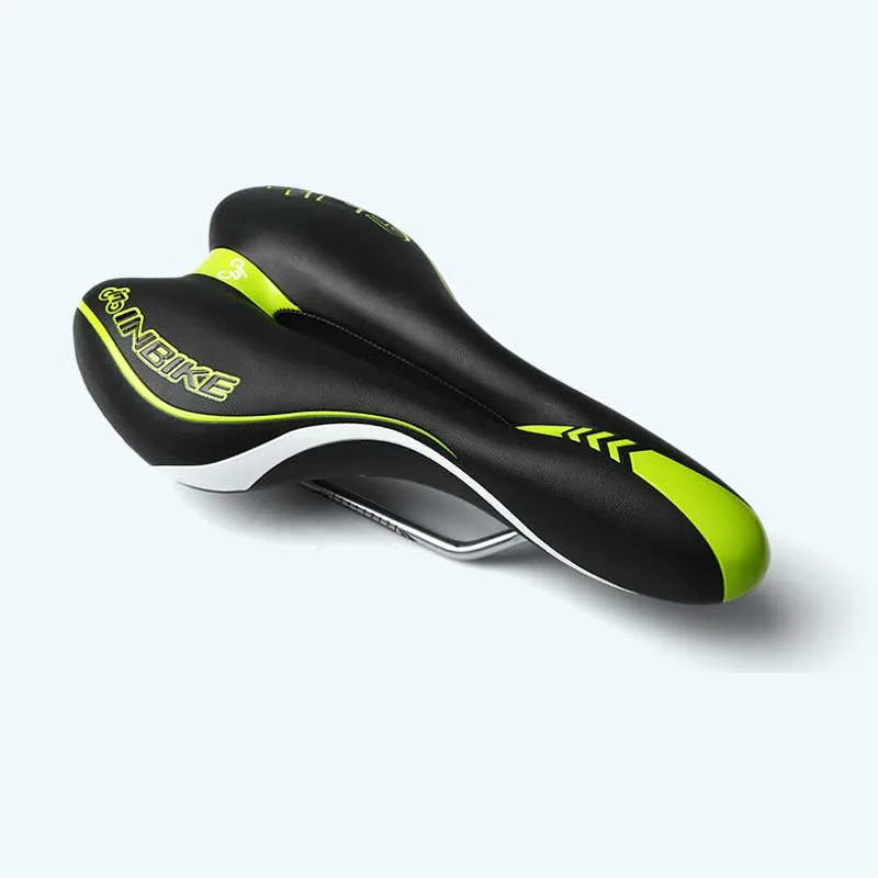 INBIKE PU Leather Bicycle Saddle MTB Road Mountain Bike Saddle Cycling Hollow Seat Soft Cushion 
INBIKE PU Leather Bicycle Saddle MTB Road Mountain Bike Saddle Cycling Hollow Seat Soft Cushion