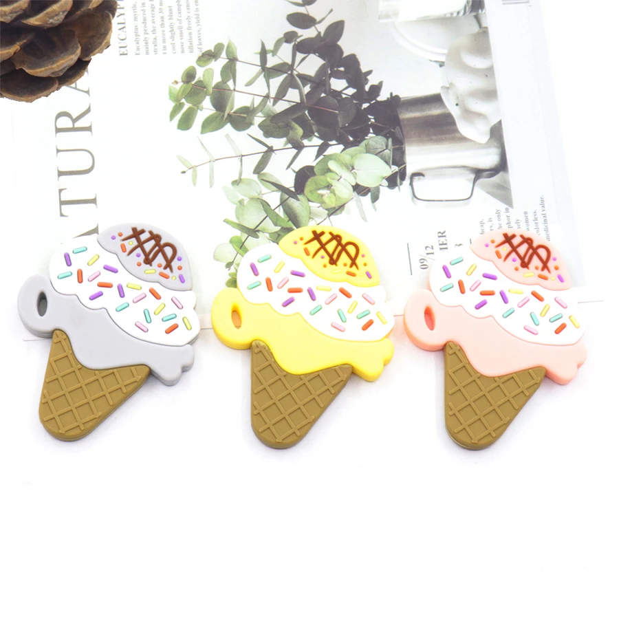 KWD Baby Teether Silicone Ice Cream Teether Baby Nursing Teething Necklace Pendant Baby Chewing Toys Dropshipping
KWD Baby Teether Silicone Ice Cream Teether Baby Nursing Teething Necklace Pendant Baby Chewing Toys Dropshipping