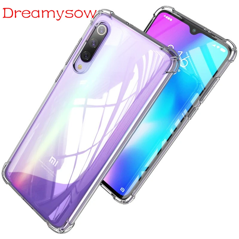 

Anti-knock Cover For Xiaomi Mi 9 9SE Pocophone F1 8Lite 8SE 6X/A2 5X Note3 Redmi 7 Go 6Pro S2 Note6 Note4X Play Crystal TPU Case