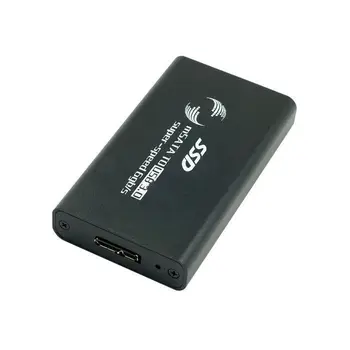 Zihan Black 50mm mini PCI-E mSATA 6Gbps Solid SSD to USB 3.0 hard disk case Enclosure
Zihan Black 50mm mini PCI-E mSATA 6Gbps Solid SSD to USB 3.0 hard disk case Enclosure
