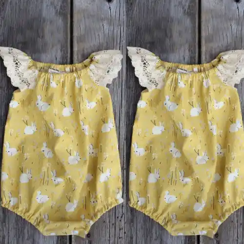 easter bunny romper