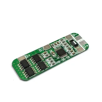 3S 10A 12V Lithium Battery Charger Protection Board Module For 3pcs 18650 Lipo Li-ion Battery Cell Charging BMS 11.1V 12.6V
3S 10A 12V Lithium Battery Charger Protection Board Module For 3pcs 18650 Lipo Li-ion Battery Cell Charging BMS 11.1V 12.6V