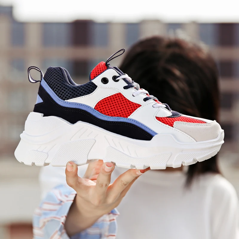 2018 Fashion Casual Shoes Women Sneakers Women Zapatillas Mujer Breathable Air Mesh Platform Shoes Female Chaussure Femme
2018 Fashion Casual Shoes Women Sneakers Women Zapatillas Mujer Breathable Air Mesh Platform Shoes Female Chaussure Femme